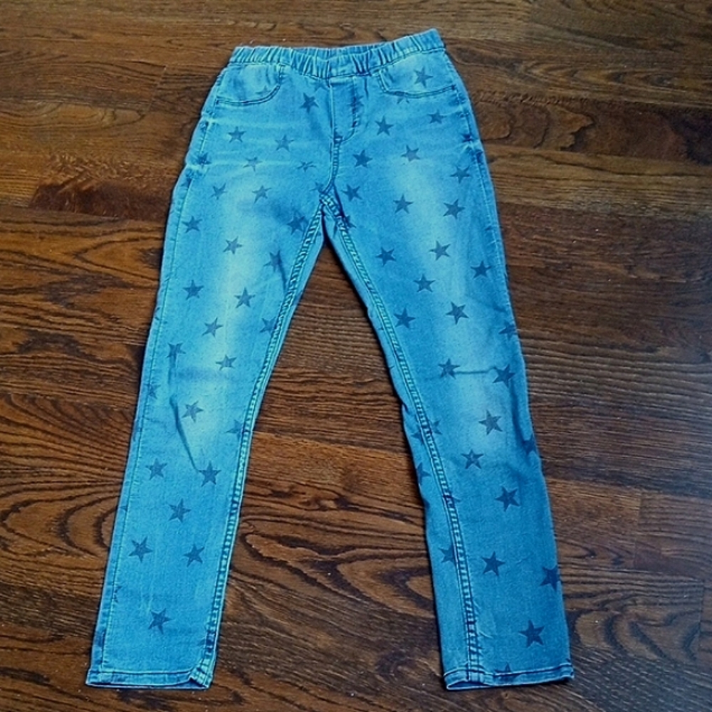 H&M Blue Star Print Kids Jeans